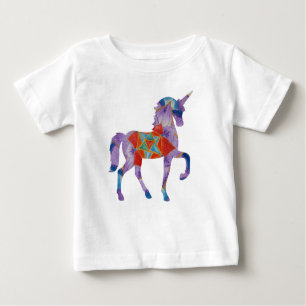 Unicorn Mandala Art Baby T-shirt