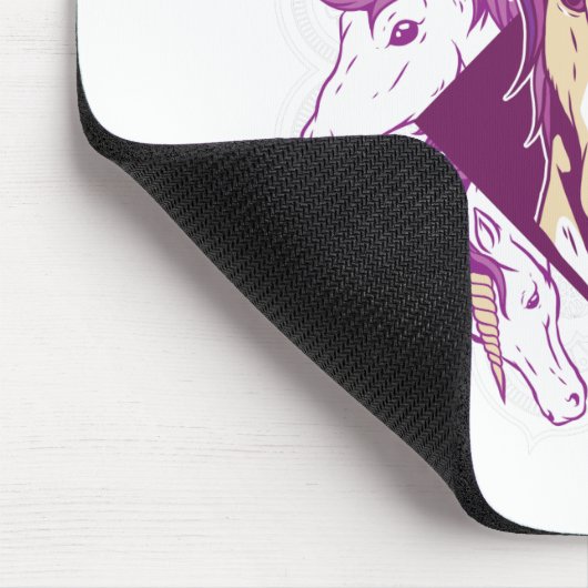 Unicorn mandala mousepad (Ecke)
