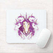 Unicorn mandala mousepad (Mit Mouse)