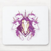 Unicorn mandala mousepad (Vorne)
