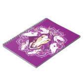 Unicorn Mandala Notizblock (Linke Seite)