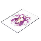 Unicorn mandala notizblock (Linke Seite)