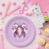 Unicorn Mandala Pappteller (Party)
