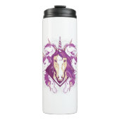Unicorn mandala thermosbecher (Vorderseite)