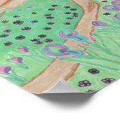 Unicorn Meadow Poster (Ecke)