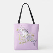 Unicorn Mermaid Moderne Trendy Glauben an Wunder Tasche (Rückseite)