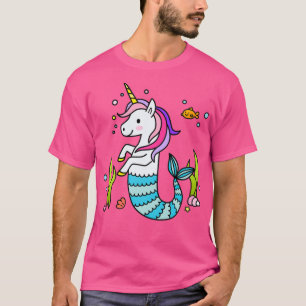 Unicorn Mermaid Niedlich Fun Mermicorn T-Shirt