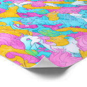 Unicorn Mess Poster (Ecke)