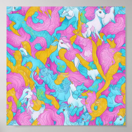 Unicorn Mess Poster (Vorne)