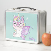 Unicorn Metal Lunch Box (Beispiel)