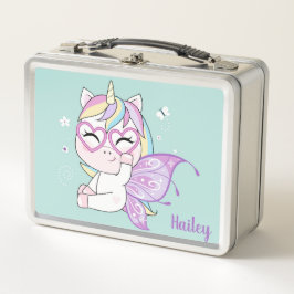 Unicorn Metal Lunch Box