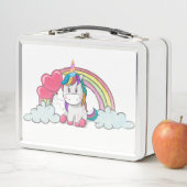 Unicorn Metal Lunch Box (Beispiel)