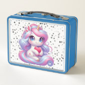 Unicorn Metal Lunch Box (Rückseite)