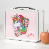 Unicorn Metal Lunch Box (Beispiel)