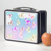 Unicorn Metal Lunchbox (Beispiel)