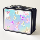 Unicorn Metal Lunchbox (Vorderseite)