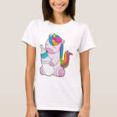 Unicorn Milchflasche T-Shirt (Vorderseite)