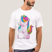 Unicorn Milchflasche T-Shirt (Vorderseite)