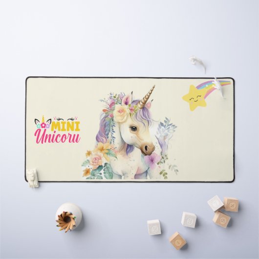 Unicorn Mini Schreibtischunterlage (Kindertisch)