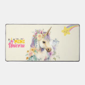 Unicorn Mini Schreibtischunterlage (Vorderseite)