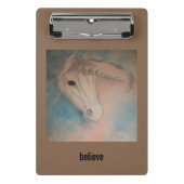 Unicorn Mini-Zwischenablage Mini Klemmbrett (Vorderseite)