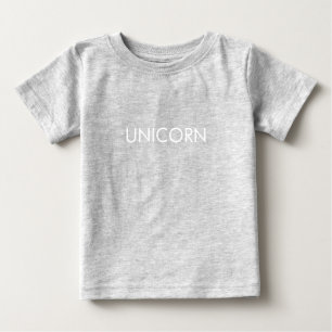 "Unicorn" minimalistisch Baby T-shirt