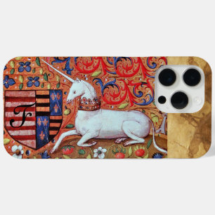 UNICORN Mittelalterliche Blumen, Braunes Pergament Case-Mate iPhone Hülle
