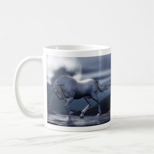 Unicorn-Mond-Tasse Kaffeetasse (Links)