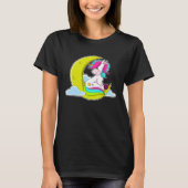 Unicorn-Mondwolken T-Shirt (Vorderseite)