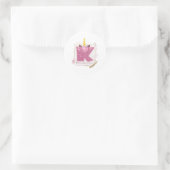 Unicorn Monogram K Custom Stickers (Tasche)