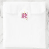 Unicorn Monogram R Custom Stickers (Tasche)