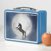Unicorn Moon Metall Brotdose (Beispiel)