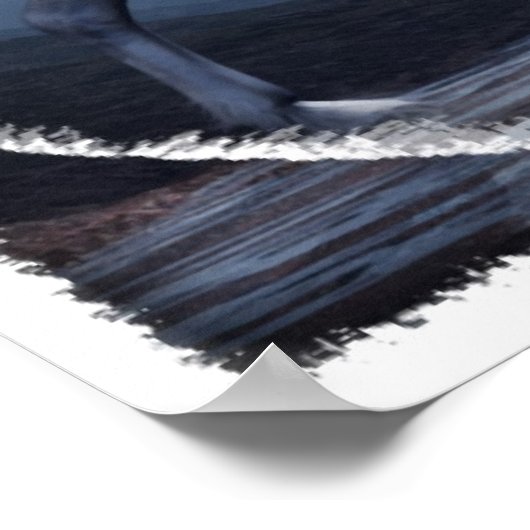 Unicorn Moon Poster (Ecke)