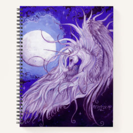 Unicorn Moon Sketchbook Notizblock