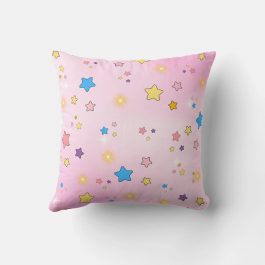 Unicorn Moon Throw Kissen (Rückseite)