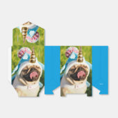 Unicorn-Mops Geschenkschachtel (Ungefaltet)