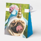 Unicorn-Mops Geschenkschachtel (Rückseite)
