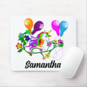 UNICORN Mousepad hübsche Einhörner für Mädchen (Mit Mouse)