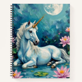Unicorn Mystic Garden Notizblock