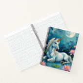 Unicorn Mystic Garden Notizblock (Innenseite)