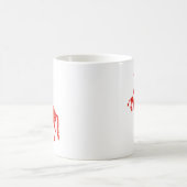 Unicorn Mythische Kreaturenmärchen Kaffeetasse (Mittel)