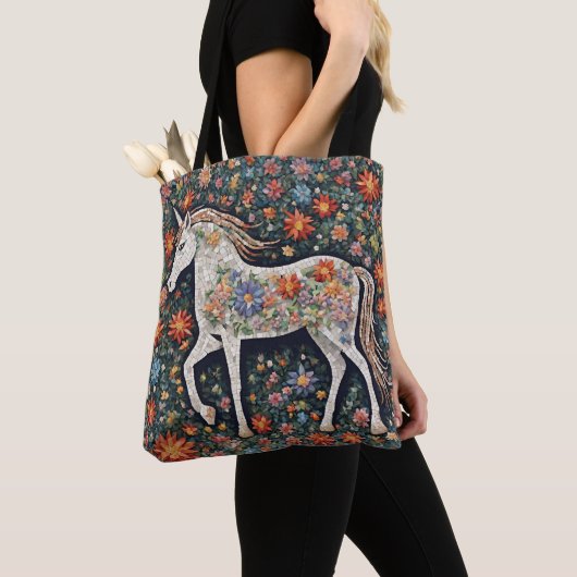 Unicorn Mythische Tasche (Von Nahem)