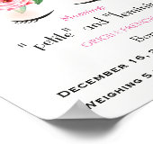 Unicorn Name bedeutet Keepake-Kinderzimmer Poster (Ecke)