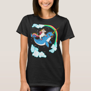 Unicorn Narwhal Niedlich Funny Kids Boys Girls Jug T-Shirt