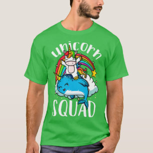 Unicorn Narwhals Unicorn Squad Unicorn Lover T-Shirt