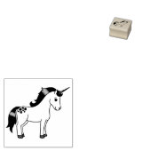 Unicorn Niedlich Kids Gummistempel (Stempel)