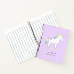 Unicorn Niedlich Kids Notizblock