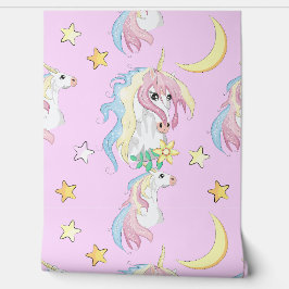 Unicorn Night Sky Tapete
