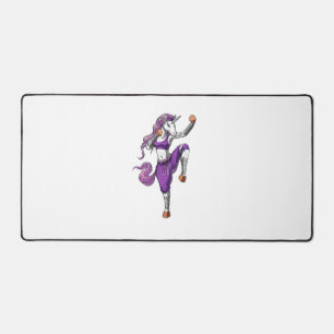 Unicorn Ninja Karate Kickboxing Muay Thai Martial Schreibtischunterlage