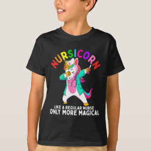 Unicorn Nurse Funny Nursicorn Rainbow Nursing Rn G T-Shirt